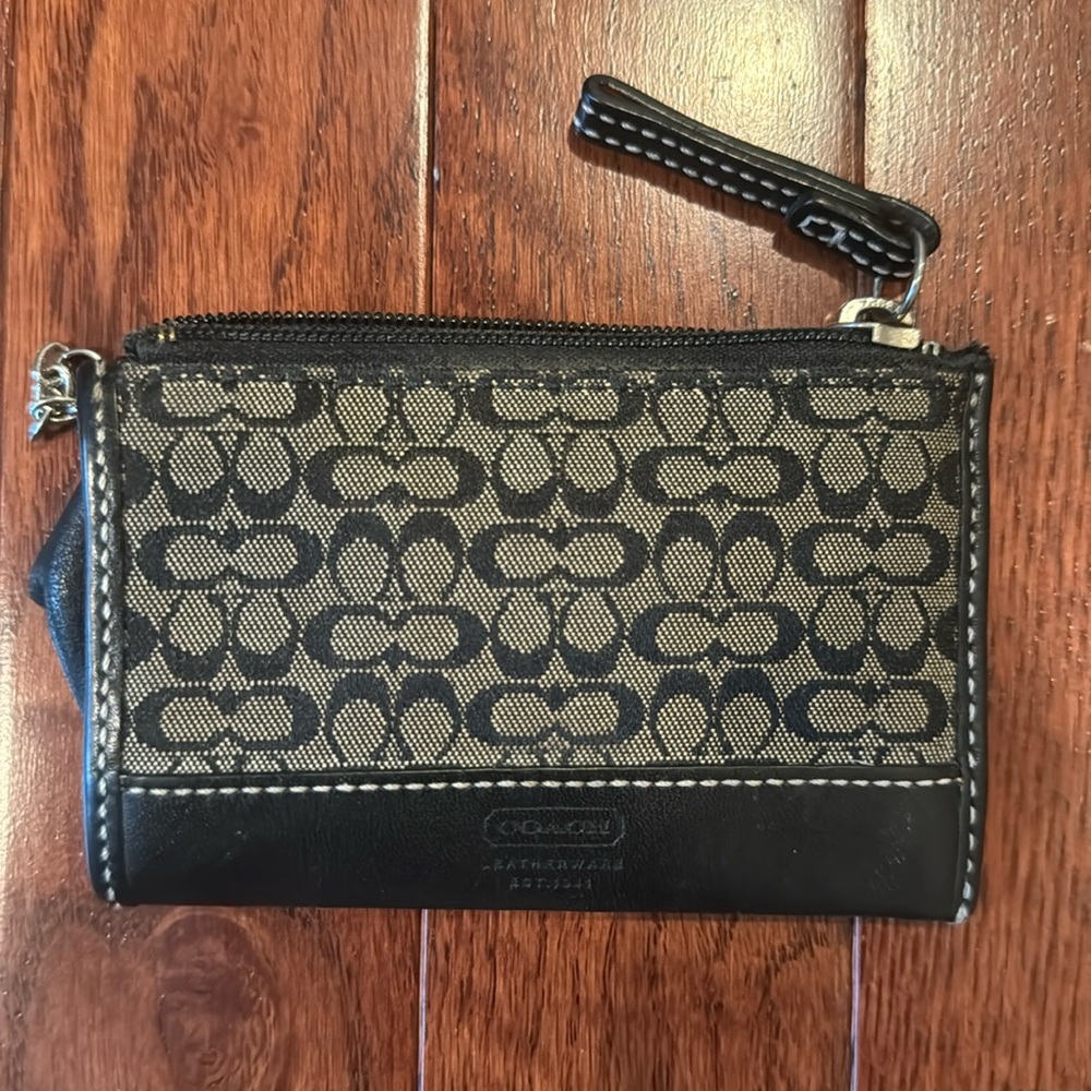Coach Card / Key Chain Wallet